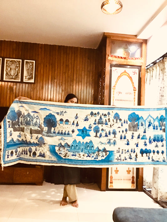 Ramayan Bastar Hand Painting from Chhattisgarh