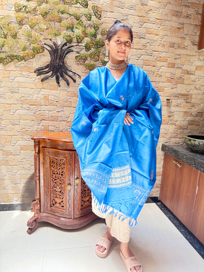 Pure Desi Tussar Kosa Dupatta