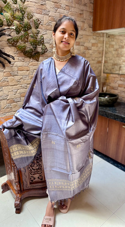 Pure Desi Tussar Kosa Dupatta