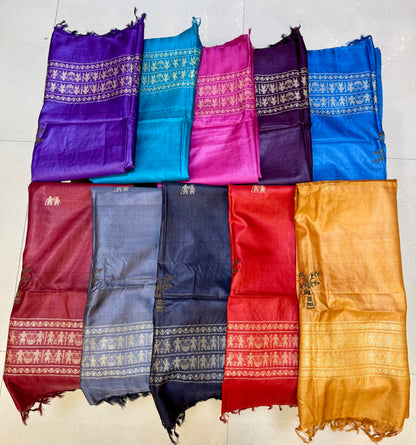 Pure Desi Tussar Kosa Dupatta